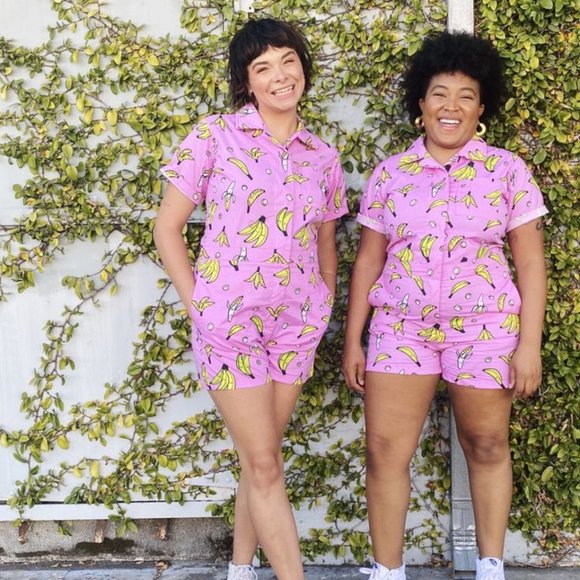 Nooworks Pants - NOOWORKS Shortalls Bananas